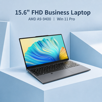 Yepyeni 15.6 İnç FHD IPS Laptop, Intel AMD A9-9400 2C2T İşlemci, 8GB RAM, 256GB SSD, İş ve Eğitim İçin Windows 11 Dizüstü Bilgisayar