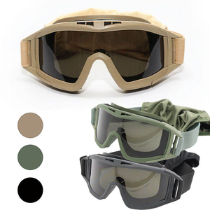 USA Direct Disponible En Gros Lunettes Tactiques Desert Locust CS Paintball Antidéflagrant Protection Des Yeux Équipé - Product Image 2