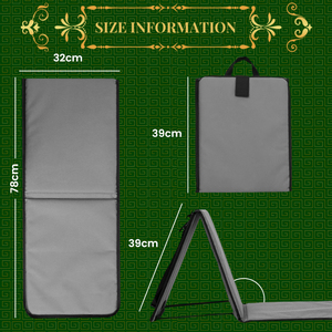 แผ่นรองละหมาดโฟมคุณภาพสูงสำหรับเด็ก แบบ DIY พร้อมตัวนับจำนวนการละหมาด ดีไซน์หรูหราสำหรับการละหมาด - Product Image 4