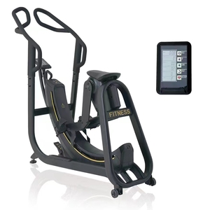 Elevador de piernas altas comercial de alta resistencia Hiit Training Fitness <span class=keywords><strong>Butt</strong></span> Bombing Push <span class=keywords><strong>Butt</strong></span> Elíptica Climber Máquina de ejercicio - Product Image 1
