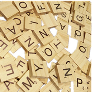 HY Wooden <strong>Alphabet</strong> <strong>S</strong> Crabbles Tiles A-Z (All Letters Included) Capital Mixed Letters Lowercase Letters Numbers 1.8x2cm for - Product Image 2