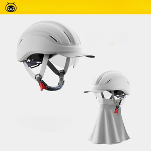BI BEE Elektromotor rad helm Damen gesichts schutz Ultraleichtes ABS-Material Atmungsaktives Design Gesichts maske Sonnenschutz helm - Product Image 6