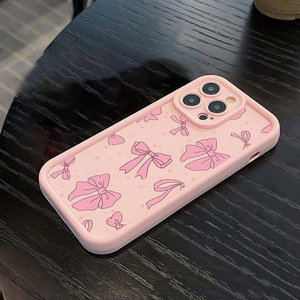 Funda para Teléfono con Lazo Rosa para iPhone 16 Pro Max, para Apple 13/14 Mate, 12/15 Premium, 11 Antigolpes - Product Image 6