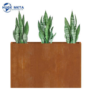 <span class=keywords><strong>Pot</strong></span> de fleurs en acier corten, grand bac à plantes vertical, bordure de jardin en acier corten, bac à plantes rond en acier corten - Product Image 5