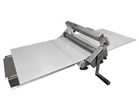 Chef Prosentials Machine à laminer la pâte à pizza, croissant et pâtisserie en acier inoxydable 304 de 12 pouces pour usage commercial et domestique, équipement de boulangerie