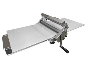 Chef Prosentials Machine à laminer la pâte à pizza, croissant et pâtisserie en acier inoxydable 304 de 12 pouces pour usage commercial et domestique, équipement de boulangerie - Product Image 2