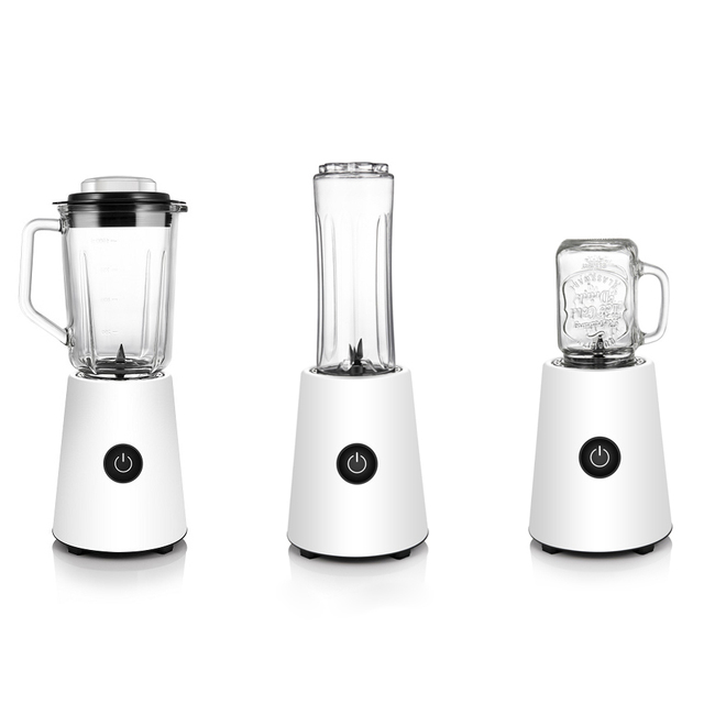 300w Plastic 3 in 1 Electric Mixer Blender with 1L Glass Jar