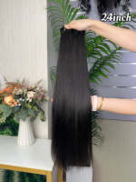 Lot de Cheveux Raides Double Drawn 9A, Cuticules Alignées, Cheveux Humains Remy Non Traités Double Drawn