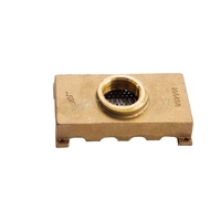 Nouveau filtre à eaux usées rectangulaire en bronze HF 3/4" pour accessoires de bateaux et yachts, fabriqué à Taïwan