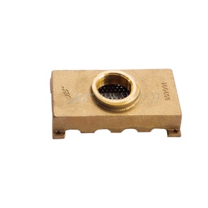 Crépine d'égout rectangulaire marine en bronze de 3/4 po pour accessoires de bateau et yacht, fabriquée à Taïwan - Product Image 1