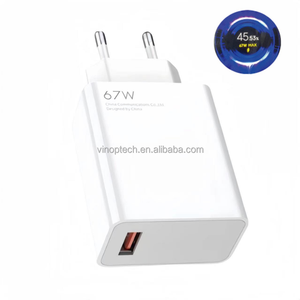 ชุดโทรศัพท์ชาร์จเร็วแบบเทอร์โบชาร์จเจอร์120W 67W พร้อมสายดาต้า Type C 6A US EU UK - Product Image 3