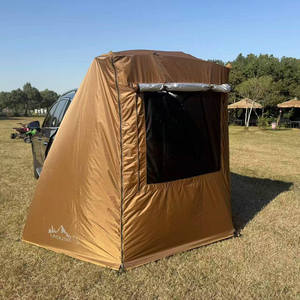 Toldo Trasero para Auto Labuta, para 2 Personas, Color Negro Caqui, Impermeable, Extensión para Maletero de SUV, Toldo de Camping, Protección Solar y contra la Lluvia - Product Image 3