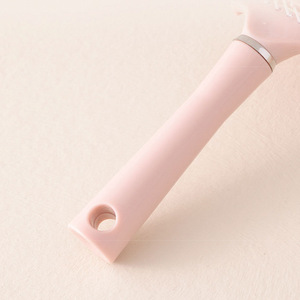 Grande Brosse à Dents Larges Rose pour Cheveux Longs et Bouclés – Outil de Coiffage et de Massage à Domicile - Product Image 3