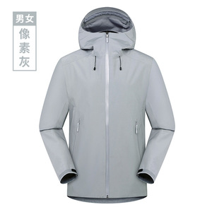 Vestes fines à une seule couche pour hommes et femmes, printemps et automne, imperméables et coupe-vent, combinaisons chaudes pour la randonnée et le <span class=keywords><strong>ski</strong></span> - Product Image 4