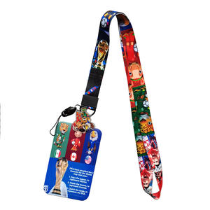 Porta Tarjetas de Autobús Modelo ZQ de Alta Calidad con Cordón para el Cuello, para Tarjetas de Identificación Estudiantil, Tarjetas de Comedor y Tarjetas de Campus 2026 para Equipos de Fútbol - Product Image 5