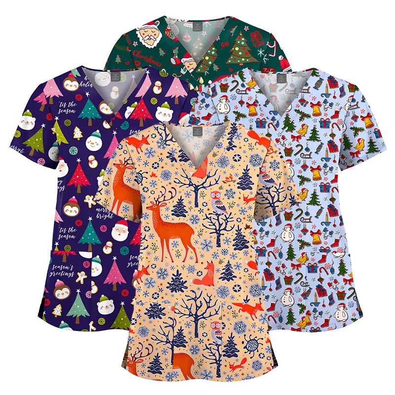 Wholesale Nurse Uniform Pattern Customizable Designs