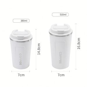 Customize Wholesale 380ml/500ml Coffee <b>Mug</b> Stainless Steel Tumbler with Lid Coffee Cup Tumbler Cups in Bulk - Product Image 4