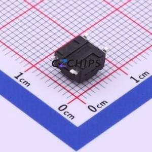 TS-FS66T-C-B Tactile Switch SMD-4P,6x6mm Switch Single Pole Single Throw Round Button 2.6N Vertical Mount - Product Image 2