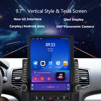 Radio de coche Android con pantalla Tesla de estilo Vertical de 9,7 "para KIA Sorento 2009-2012 reproductor Multimedia de navegación GPS
