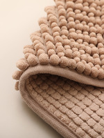 Tapis de bain en chenille tuftée, absorbant l'eau, antidérapant, taille personnalisée, pour hôtel, maison, bureau, usage commercial, fourni par l'usine