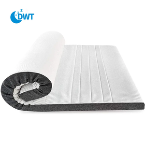 Matelas pour <span class=keywords><strong>lit</strong></span> double comprimé orthopédique futon au sol Matelas imperméable pliable en gel à mémoire de forme Surmatelas hybride - Product Image 1