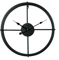 Jam Kayu Cuckoo Ayunan Pendulum Jam Dinding Vintage Mewah Ruang Hitam Kasual Minimalis Bisnis Pesta Set