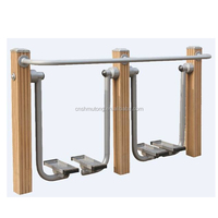 Equipo de Gimnasio Multifuncional de Acero y Madera para Exteriores, de Alta Calidad, para Parques Públicos, con Certificación CE, Duradero, para Adultos, MUTONG