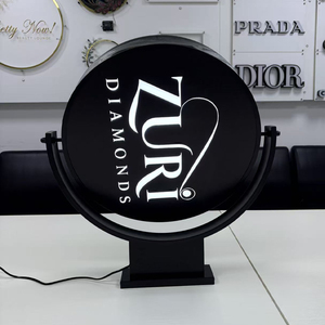Letrero Luminoso LED Delgado al por Mayor, Logotipo Personalizado, Panel de Exhibición Iluminado Montado en la Pared, Señalización para Tiendas Minoristas y Supermercados - Product Image 3