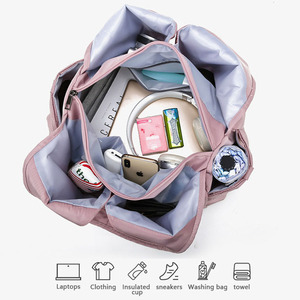 <span class=keywords><strong>Novedades</strong></span> 2026, Bolsa Deportiva de Yoga de Diseño Inspirado en Diseñadores, con Logotipo Personalizado para Mujer, Amplia, para Viajes de Fin de Semana, Venta al Por Mayor - Product Image 5