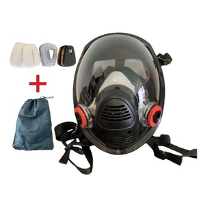 <span class=keywords><strong>Masque</strong></span> respiratoire CBRN intégral, <span class=keywords><strong>masque</strong></span> à gaz chimique réutilisable avec filtres A1P2 - Product Image 4