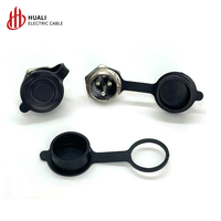 Tapas y Cubiertas Impermeables IP67 de Nylon para Conectores de Aviación GX12/GX16/GX20 (Uso Automotriz)