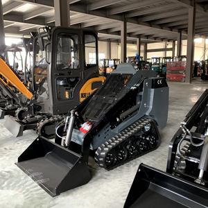 Skid Steer Wheel <span class=keywords><strong>Loader</strong></span> salju Blower tambahan untuk selip Steer pemuat dan penggali pemangkas lindung nilai - Product Image 4