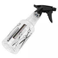Pulvérisateur d'eau manuel en plastique blanc promotionnel et durable pour salon de coiffure, bouteille de brumisation fine continue pour barbier