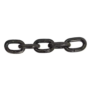 Chaîne d'ancre marine offshore noire sans goujons à maillons ouverts - Product Image 3