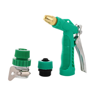 Pistola de Agua Universal Little Green Gun, Conector Universal, Patrones de Rociado Variables, para Lavado de Autos y Jardín - Product Image 4