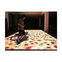 Pantalla Interactiva para Discoteca, Pista de Baile Digital con Video, Pantalla LED para DJ, Escenario de Club, P6.25