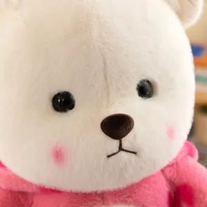 Çocuklar ve kız arkadaşları için yeni dönüşüm ayı peluş çizgi film bebeği dönüşüm ayı peluş doldurulmuş ve peluş Poys