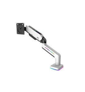 Soporte de Monitor CN Original HKC H10 Blanco RGBA, Capacidad de Carga de 2 a 9 kg, para Monitores de 17 a 32 Pulgadas, VESA 75/100 mm, Resorte de Gas, Rotación de 360 Grados °   Soporte Giratorio para Escritorio - Product Image 3