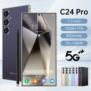 S24 Siêu C24 Pro 2025 Toàn Cầu Phiên Bản 5G Điện Thoại thông minh Android 14 4K <span class=keywords><strong>LED</strong></span> Hiển Thị LTE Di Động Dual Sim Chơi Game Di Động - Product Image 2
