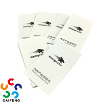 Manuels de produits en carton plié en trois, brochures d'entreprise, dépliants imprimés, menus, dossiers, coupons, services personnalisés en usine