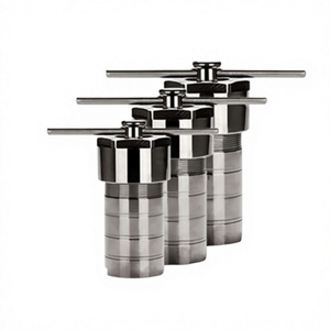 หม้อต้มแรงดันแบบแมนนวลสำหรับแบรนด์ Manual Reaction Kettle ระดับความปลอดภัยสูง สำหรับห้องปฏิบัติการ ออโตเคลฟ วัสดุปิดผนึก PPL ขนาด 10 มล.-30 มล. - Product Image 1