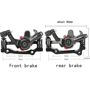 אופניים דיסק בלם סגסוגת אלומיניום bb8 f180 r160 ו f160 r140 r140 בלם דיסק מכני עבור אופני Mtb כביש