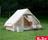 Tente de camping gonflable personnalisée, usine OEM, tente d'hôtel extérieure imperméable pour la vente en gros, solution d'hôtellerie extérieure