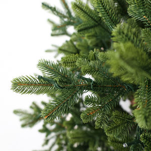 Árbol <span class=keywords><strong>de</strong></span> Navidad verde <span class=keywords><strong>de</strong></span> PE completo artificial superventas con luces blancas cálidas y forma creativa <span class=keywords><strong>de</strong></span> soporte <span class=keywords><strong>de</strong></span> árbol cruzado - Product Image 3