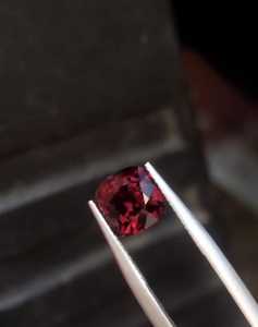 Mogok Spinel พลอยสีแดงสด2.5กะรัตสำหรับทำเครื่องประดับ - Product Image 2