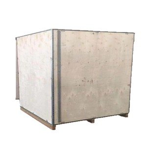 Cajas de Madera Contrachapada con Bordes de Acero Zhiduo, Tamaño Personalizable, Sin Fumigación, Embalaje para Mercancías Peligrosas de Exportación - Product Image 1