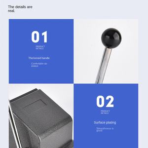 Rundschneider mit Stange, Schneidewerkzeug, Größen 25mm, 32mm, 37mm, 44mm, 50mm, optional, manueller Blechabzeichen- und Papierschneider - Product Image 3