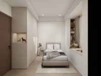 Armoire en bois de luxe à 3 portes avec coiffeuse intégrée, placard et armoire sur mesure, mobilier de chambre moderne en bois