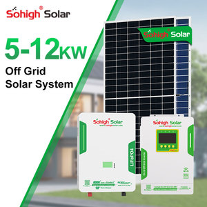 Système d'énergie solaire hybride complet triphasé 5 kW 8 kW 10 kW 48 V, système d'alimentation solaire hybride hors réseau pour la maison - Product Image 6