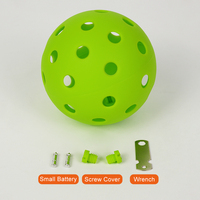 Loki Nouvelle Arrivée Pickle Ball Source Usine Personnalisé En Gros 74mm 40 Trous LED Allumer Pickleball Balls